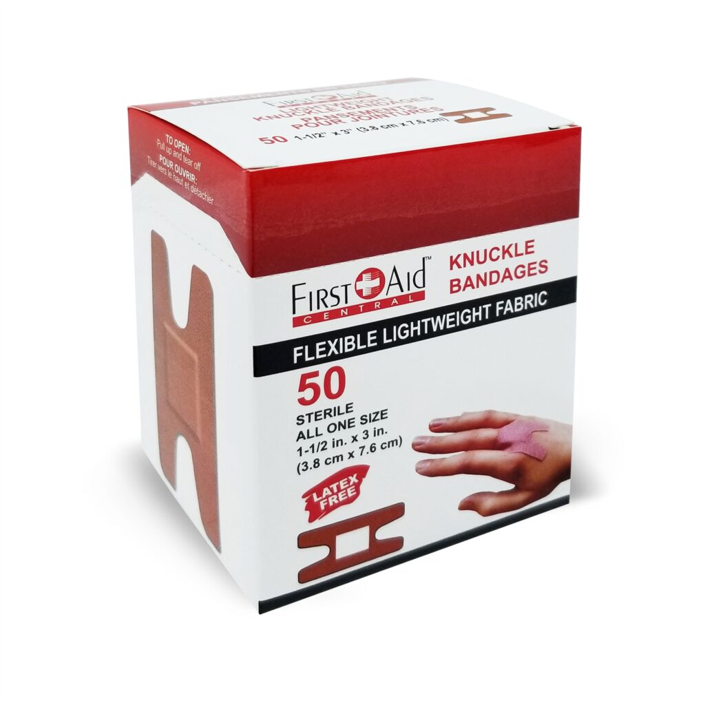 Light weight Fabric Adhesive Bandage Knuckle (box of 50)