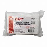 Compress Pressure Bandage w/Elastic Ties – 4″ x 6.5″