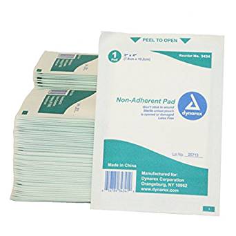 Gauze sterile non adherent 2″ x 3″ 100/box