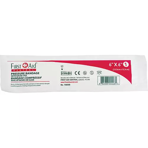 Compress Pressure Bandage, 6″ L x 6″ W